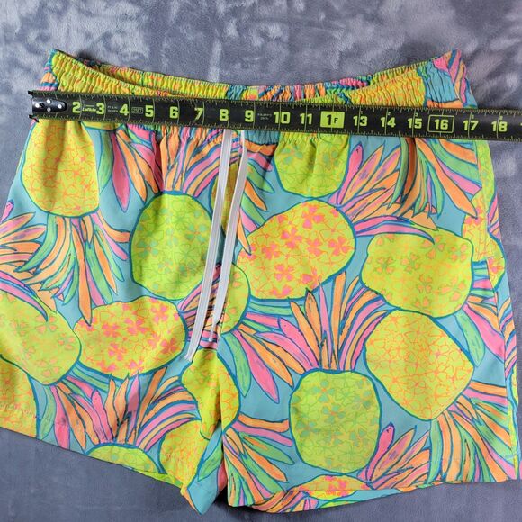 Chubbies Swim Shorts Men Size Large All Over Print‎ Pineapple - Picture 5 of 5